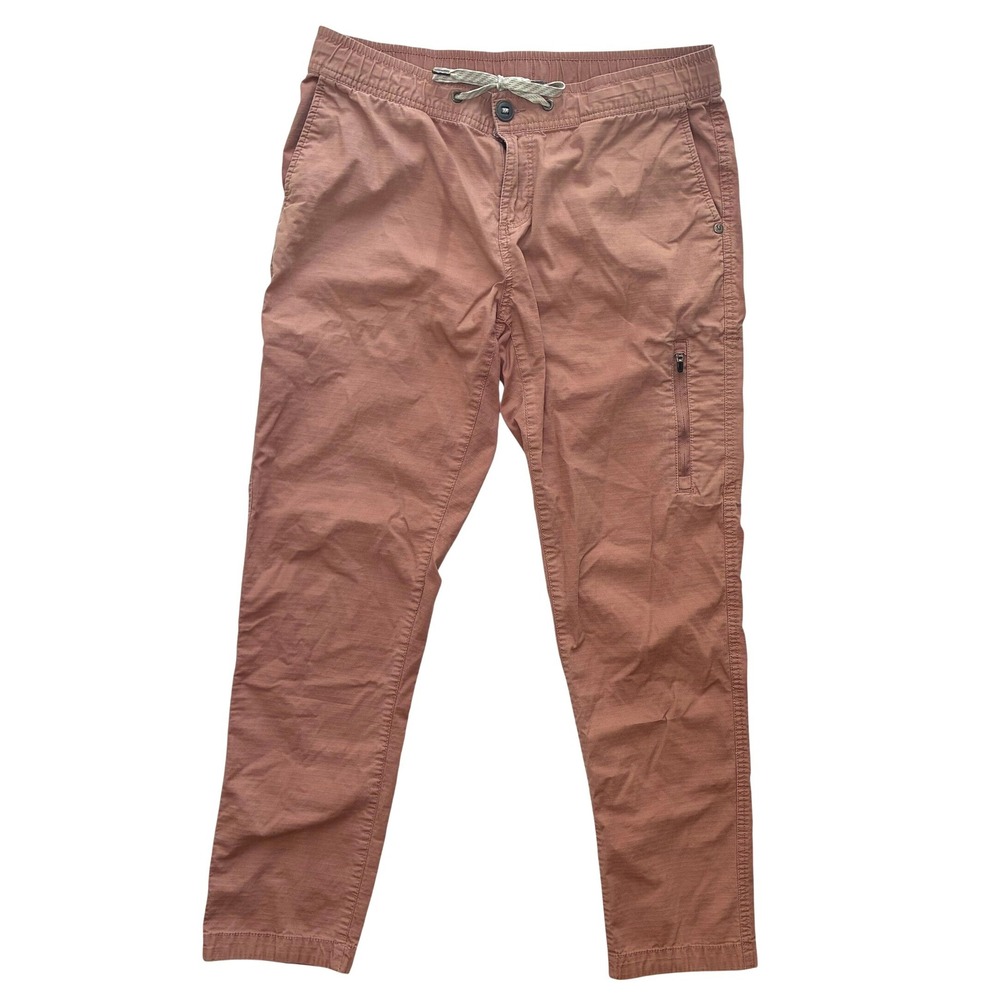 Vuori Ripstop Pants Women Medium Terracotta Hiking Jogger Lightweight VW401